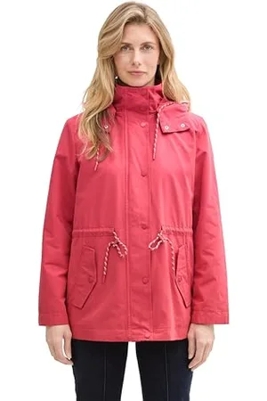 TOM TAILOR Damen 1045400 Jacke, 11016-Berry Red, XL