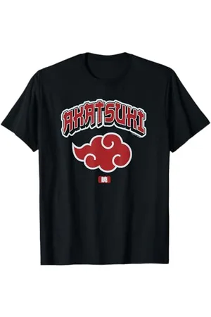 Naruto Shippuden Akatsuki-Bogen mit Wolke T-Shirt