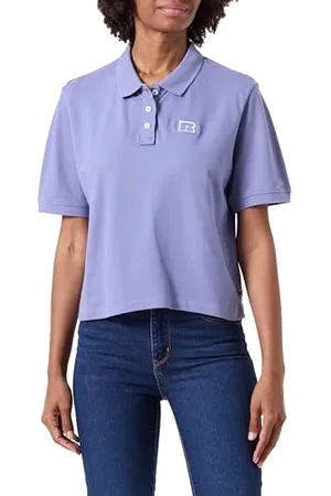 Russell Athletic E34021-B1-153 CAKKE-Polo Polo Shirt Damen Größe M