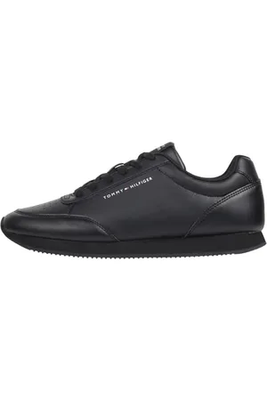 Tommy Hilfiger Herren Runner Sneaker Sportlich, (Black), 46