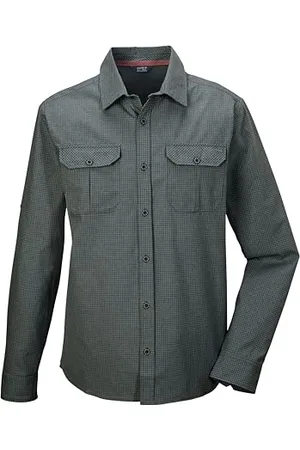 Killtec Herren KOS 48 MN WVN SHRT Funktionshemd/Hemd Langarm/Outdoorhemd, , L