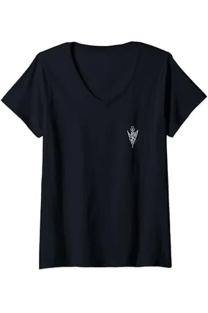 Star Trek Discovery Mirror Universe Terran Empire T-Shirt mit V-Ausschnitt