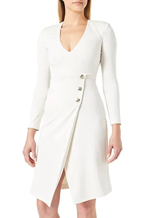 Pinko Damen Eckkleid Stoff Sc Lässiges Kleid, , 40
