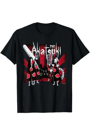 Naruto Ripple Junction Shippuden Akatsuki T-Shirt, Herren, Anime Fans, Fans, Unisex, Kurzarm, T-Shirt, , S