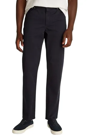 Tommy Hilfiger Herren Hose Denton Cotton Satin Straight Leg, Blau (Desert Sky), 34W/32L