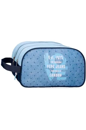 Pepe Jeans Joumma Bags Federmäppchen, Umhängetasche, und Rosa, zum Organisieren und Transportieren von Bleistiften und Stiften, Verschiedene Fächer, von Joumma Bags, , Talla única