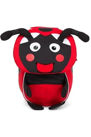 Affenzahn Kleiner Freund Kindergarten-Rucksack für 1-3 Jährige Ergonomisch Reflektierend Ziehzunge mit Namensschild