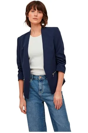 VILA Damen Vijoy Noos 3/4 Blazer, , 34 EU