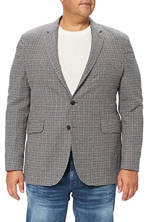Hackett Mens Wl Grey/Blue Gunclub Jacket, , 38W/32L