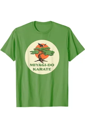 Cobra Kai Miyagi-Do Karate Eagle Fang Bonsai Tree Dojo Logo T-Shirt