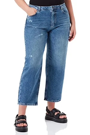 Sisley Damen Trousers 4TWNLE012 Jeans, , 34