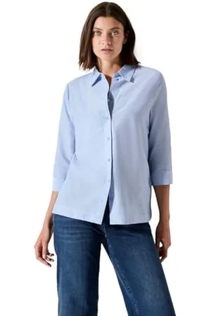 CECIL Chambray Blouse L