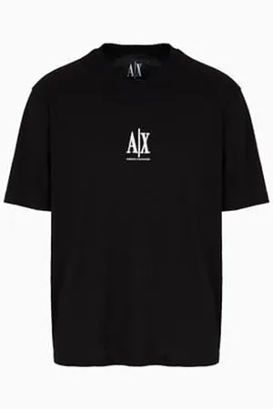 Armani Exchange Herren Icon Project, Embroidered Logo T-Shirt, , L
