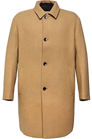 ESPRIT Herren 102ee2g320 Jacke, Khaki Beige, XXL EU
