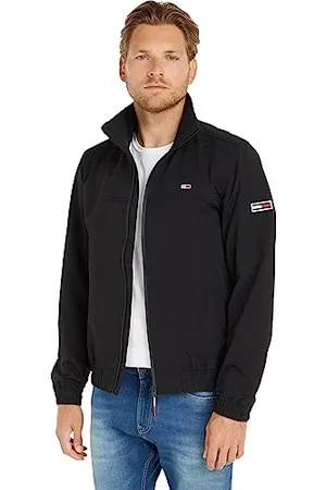 Tommy Hilfiger Tjm Essential Casual Bomber Gewebte Jacken, Herren, (Black), Xs