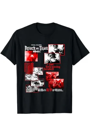 Attack on Titan Season 4 - Staffel 4 Kuratierte Unordnung T-Shirt