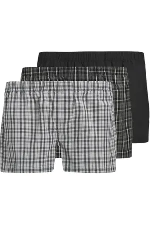 JACK & JONES Herren Jacmilano Woven Boxers 3 Pack Noos, , l (3er Pack)