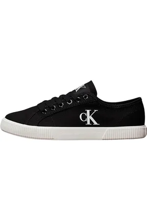 Calvin Klein Damen ESS Vulc CV MG WN YW0YW01762 Low Top, Black (Black/Bright White), 41 EU