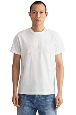 GANT Herren REG Tonal Shield SS T-Shirt, , L
