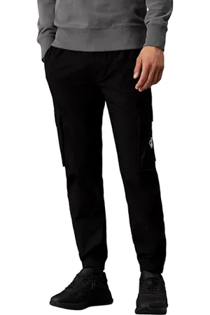 Calvin Klein Jeans Herren Cargo Hose Skinny Washed Cargo mit Stretch, , XXS