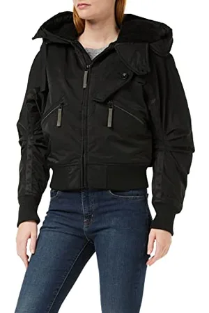 G-Star RAW Damen Hooded Bomberjacke, , S
