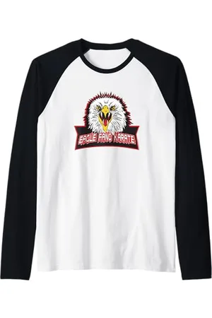 Cobra Kai Eagle Fang Logo Raglan