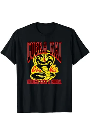 Cobra Kai Sportliches Cobra-Logo T-Shirt