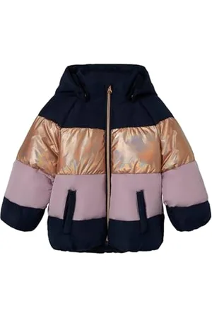 NAME IT Mädchen NMFMILLE Puffer Jacket Block FOIL Pufferjacke, , 92