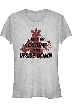 Stranger Things Damen Upside Down Costume Short Sleeve T-shirt, , XXL