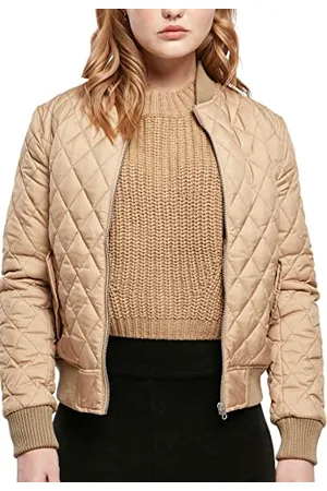 Urban classics Damen Ladies Diamond Quilt Nylon Jacket Jacke, , 3XL