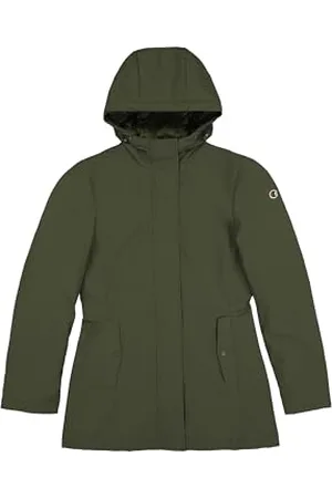 Champion Damen Legacy Outdoor W (117570) -Bonded Stretch Nylon 178gr Hooded Gefütterte Jacke, , L