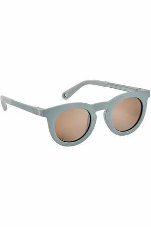 Beaba Sonnenbrille für Kinder von 4 – 6 Jahren, 100% UV-Schutz – CAT 3, seitlicher Schutz, optimaler Komfort, 360° verstellbare Bügel, anpassbar an die Sicht, Retro-Kollektion, Sunshine