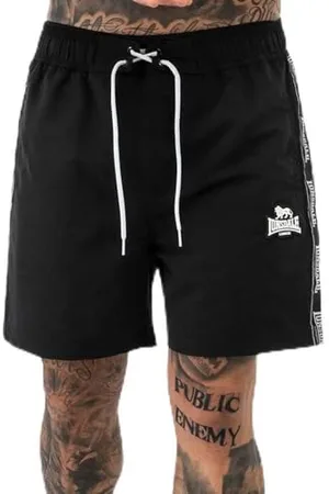 Lonsdale London Herren Beachshorts Normale Passform KIRBUSTER, , 3XL, 117568