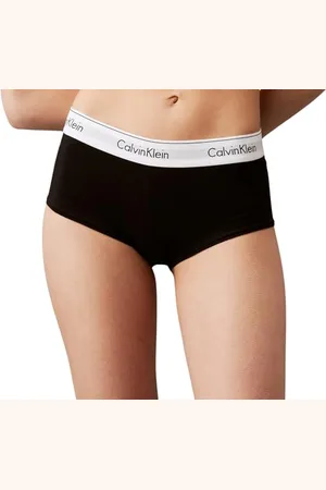 Calvin Klein Damen Hipster Boyshort aus Baumwolle mit Stretch, , XS