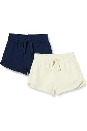Amazon Mädchen Sweatshorts, 2er-Pack, , 3 Jahre