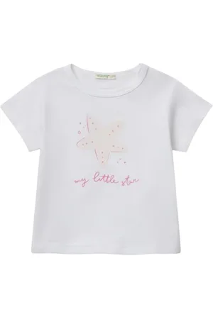 Benetton Baby-Mädchen 3i1xa1069 T-Shirt, , 80