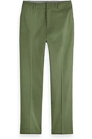 Scotch&Soda Damen Abott - Mid Rise taps toelopende chino in biologisch katoen Pants, 0115, 29W / 32L EU
