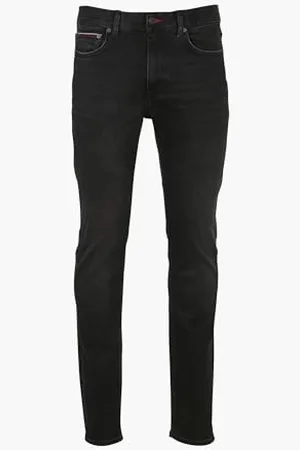 Tommy Hilfiger Herren Jeans Slim Bleecker Stretch, Schwarz (Milton Black), 31W / 32L