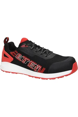 ELTEN Unisex BATIS Black-red Low ESD S1PL Sicherheitsstiefel, 44 EU
