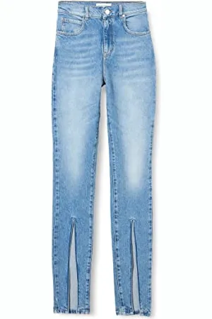 Pinko Sissy Split Slim Denim PASADE Jeans, PJM_Hellwäsche Vintage, 30 Damen
