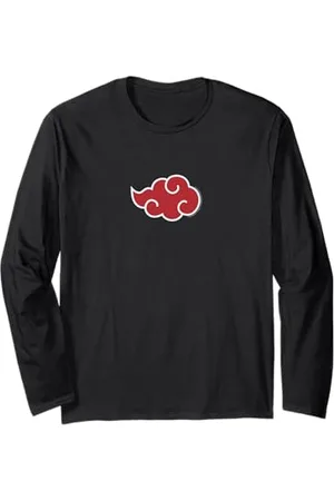 Naruto Shippuden Akatsuki Symbol der roten Wolke Langarmshirt
