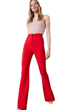 Trendyol Damen High Waist Flare Pants, , 34