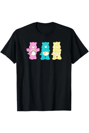 Care Bears Cheer Wish & Funshine Bear Rainbow Friend Trio T-Shirt
