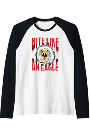 Cobra Kai Ombre Biss Wie ein Adler Raglan