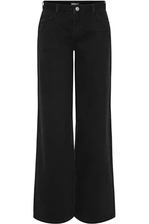 Pieces® Pcselma Lw Wide Jeans Bl102 Noos Bc