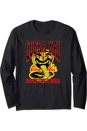 Cobra Kai Sportliches Cobra-Logo Langarmshirt