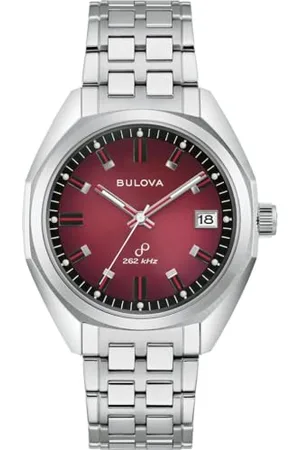 BULOVA Herren Analog Classic Uhr mit Edelstahl Armband 96B401