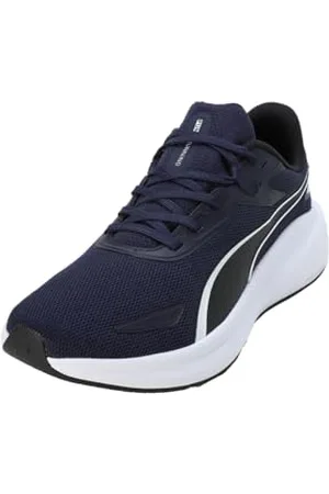 PUMA Unisex Skyrocket Lite Road Running Shoe, Navy Black White, 44 EU