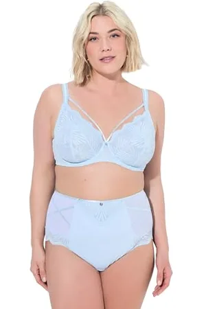 Ulla Popken Damen große Größen Übergrößen Plus Size Wire-Bra, Lace and Straps
