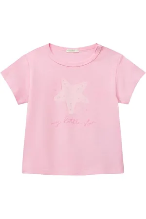 Benetton Baby-Mädchen 3i1xa1069 T-Shirt, , 80